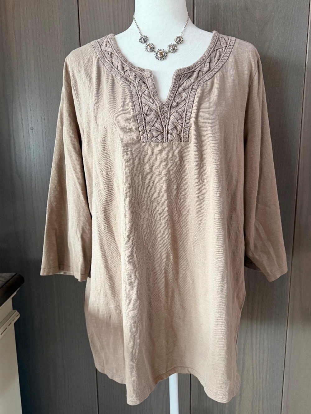 COLDWATER CREEK Tunic 100% Cotton 1X